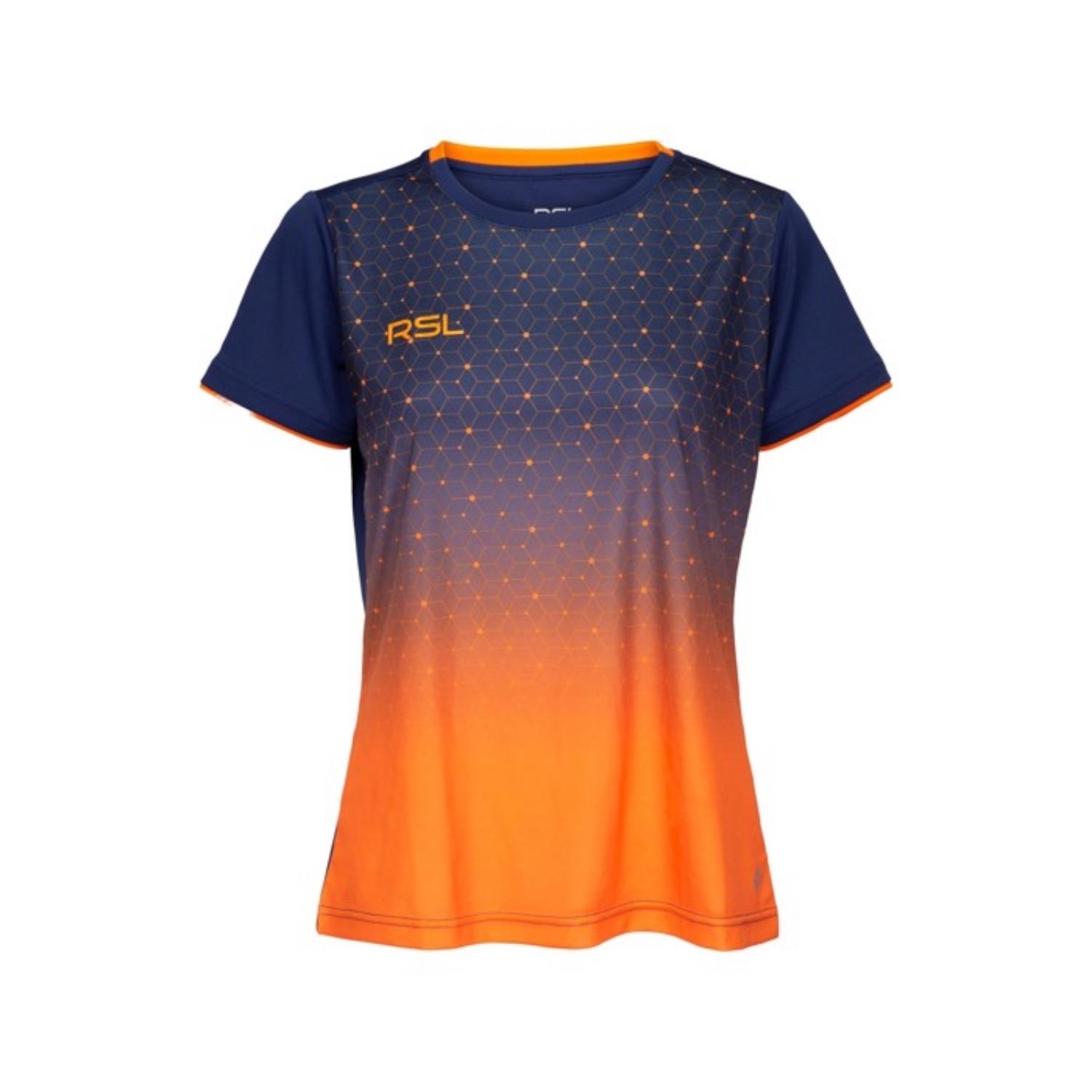 Rsl Cirium Women\' Shirt Navy Orange
